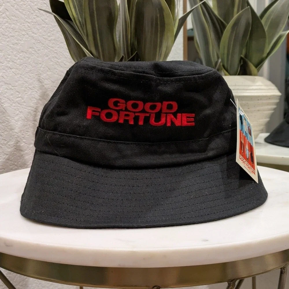 Apollo Good Fortune Movie Promo Bucket Hat Unisex OS Black Red Embroidered Film